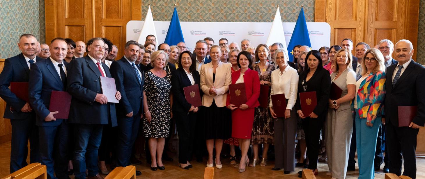 Powołani do Rady Dyrektorów Szkół i Placówek Szkolnictwa Branżowego z Ministrą Edukacji Barbarą Nowacką