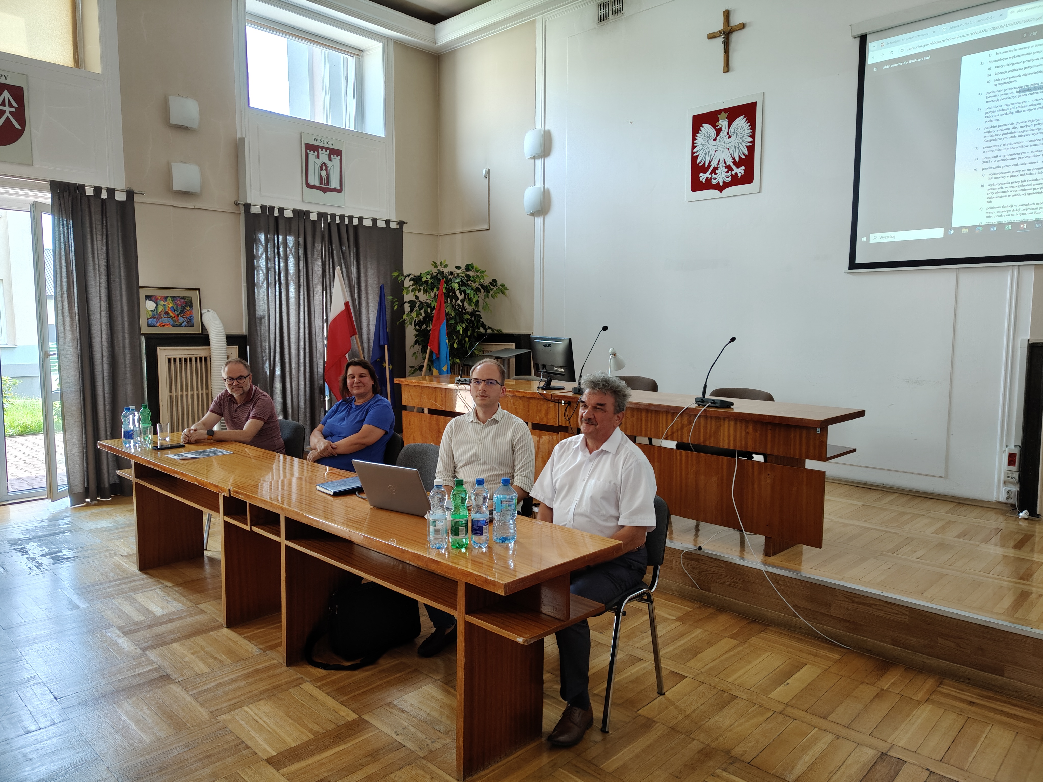 Spotkanie na sali konferencyjnej