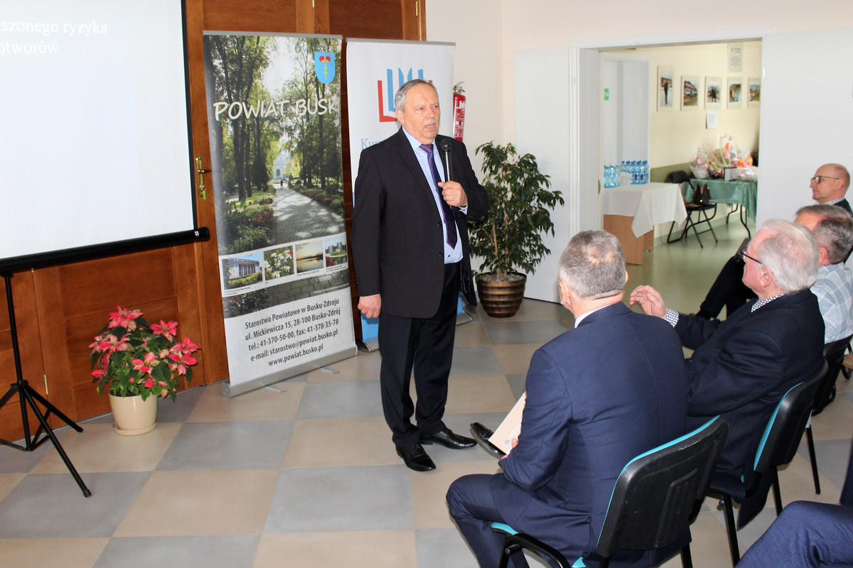 Powitanie uczestników przez Dyrektora Hospicjum Jarosława Zatorskiego